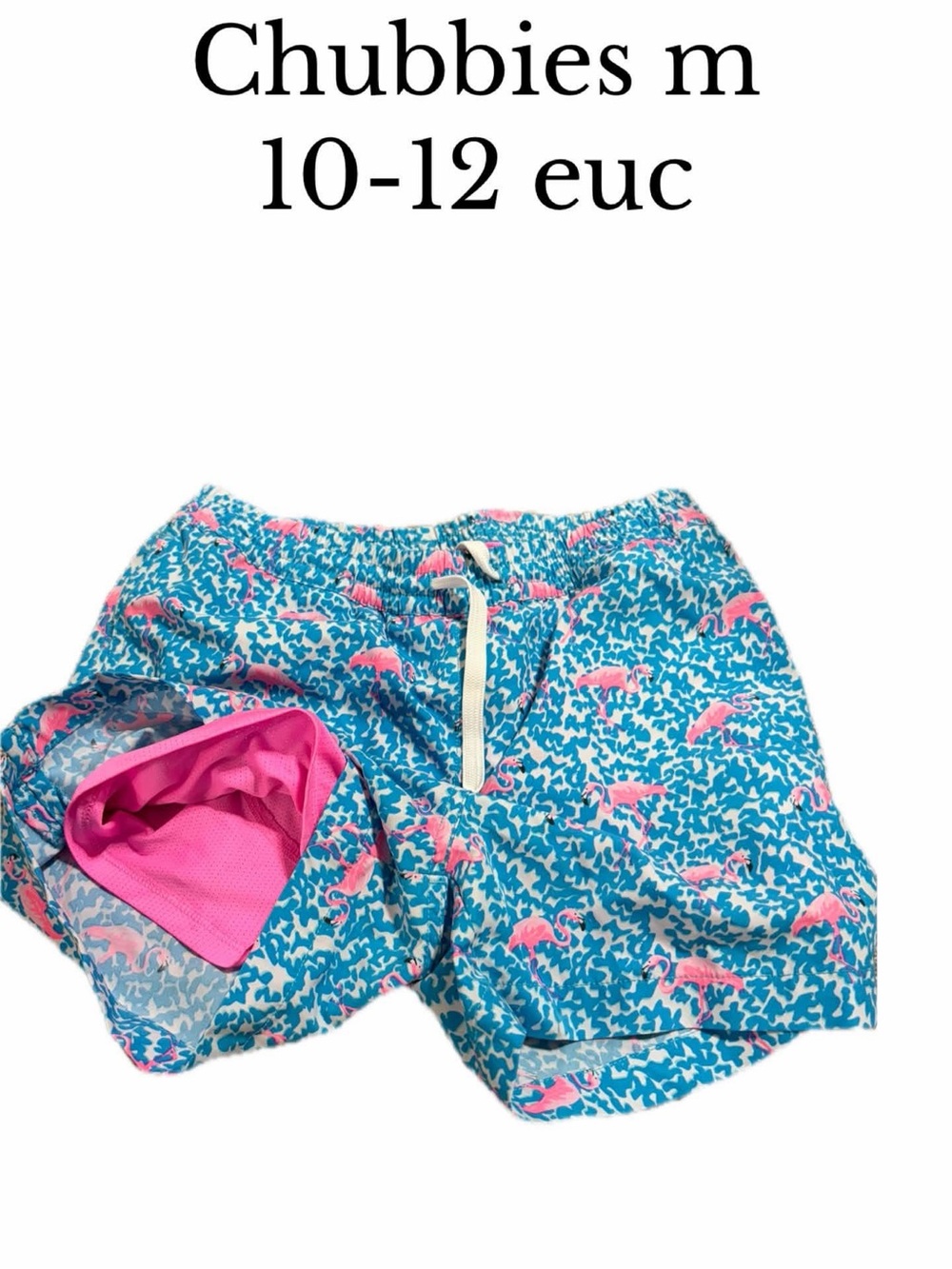 Chubbies medium 10-12 boys swim trunks